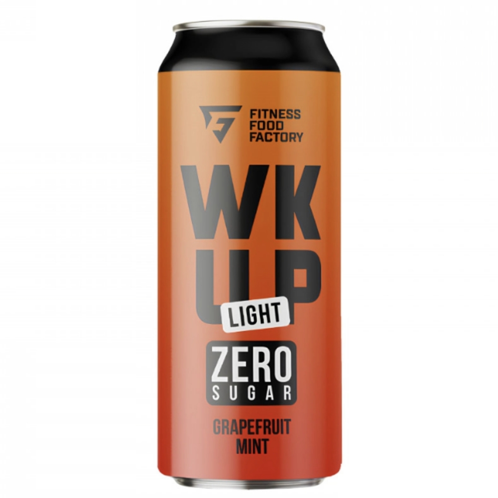 Спортивный напиток Fitness Food Factory WK UP Light Напиток тонизирующий 450 мл Грейпфрут мята