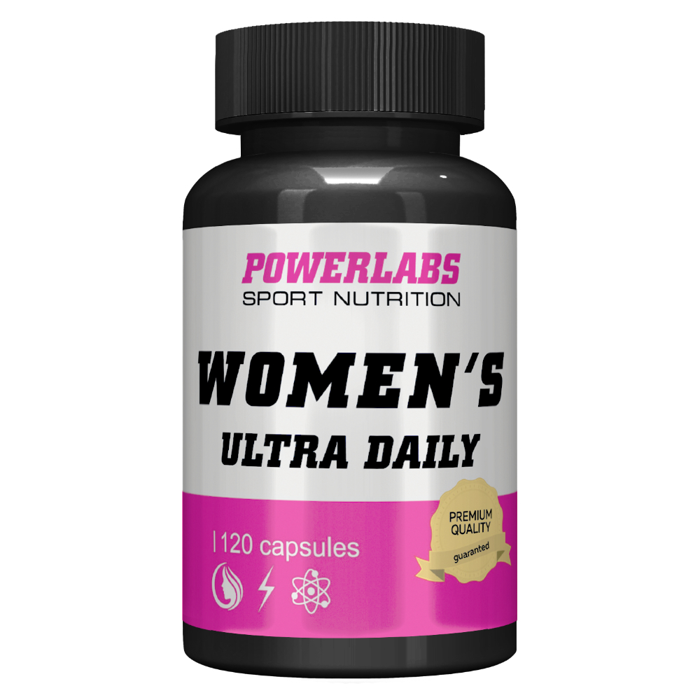 Витамины PowerLabs Витамины для женщин WOMEN'S ULTRA DAILY 120 капсул