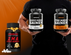 При покупке гейнера HARD MASS GAINER 1500 gr или PRO MASS GAINER ZMA 60 капсул в подарок