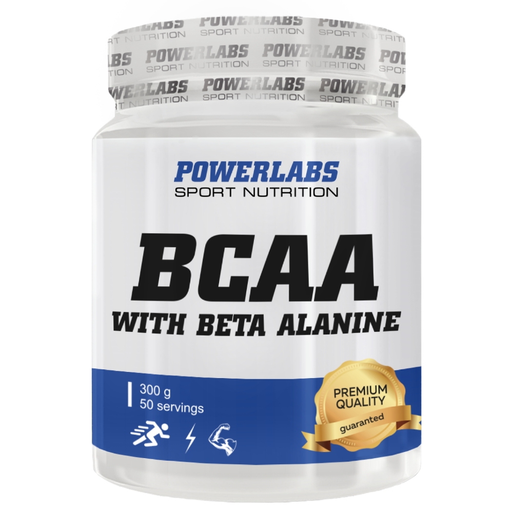 BCAA PowerLabs BCAA Beta-Alanine (БЦАА) 300 g Вишня