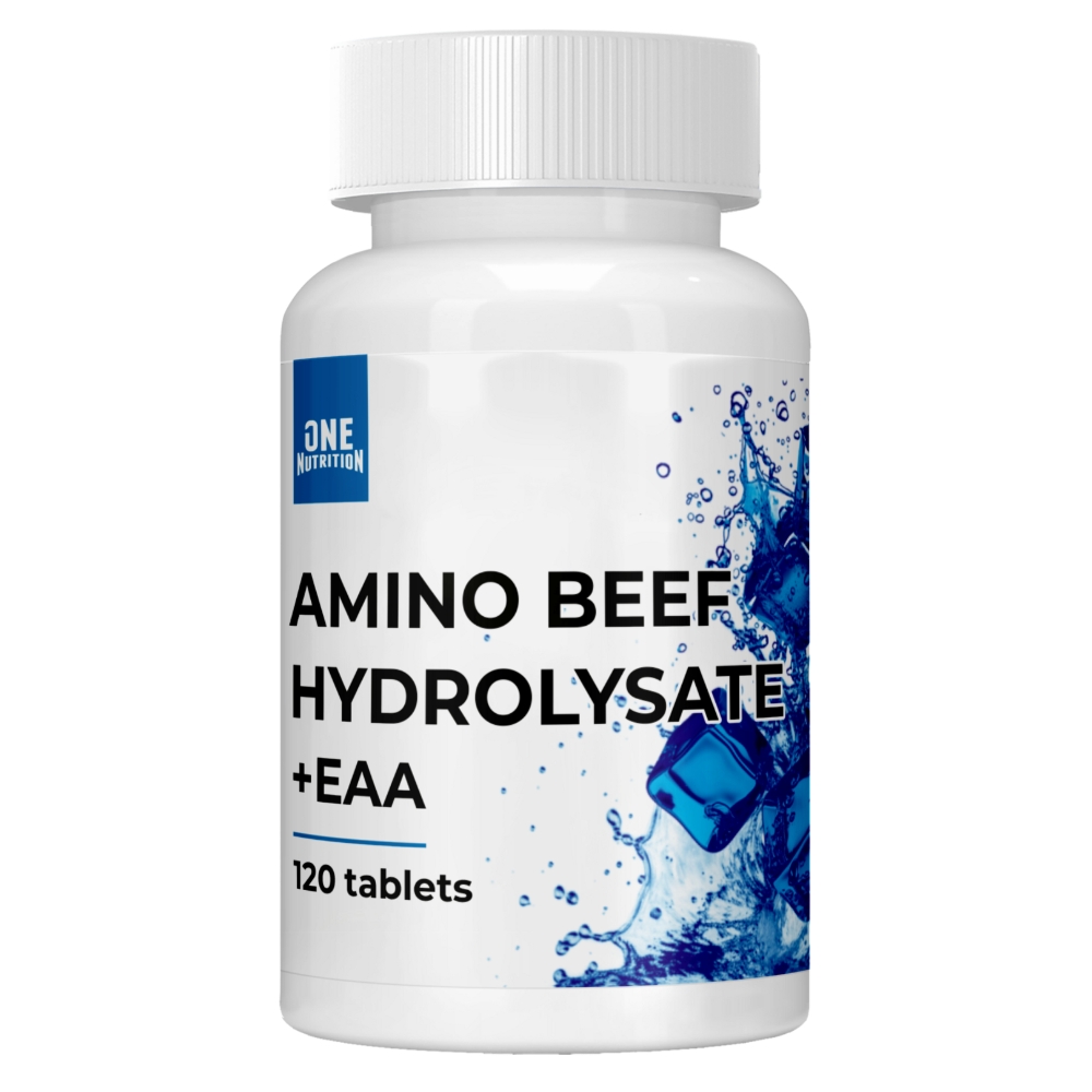 Аминокислотный комплекс ONE NUTRITION Amino Beef + EAA 120 таблеток